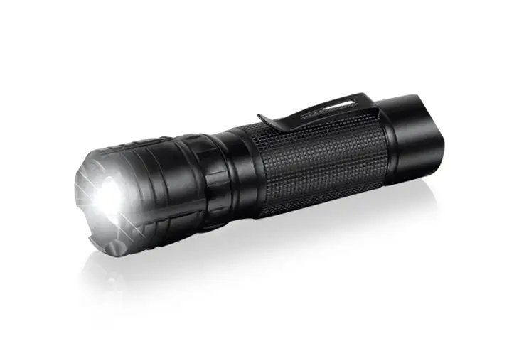 Ansmann Agent 5 LED Optical Focus Flashlight, Black